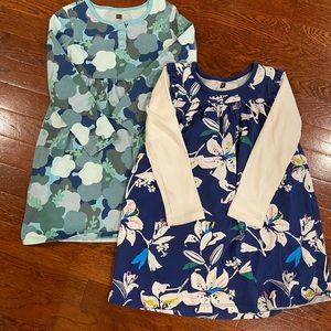 Bundle of 2 Tea Collection long sleeve dresses, size 5